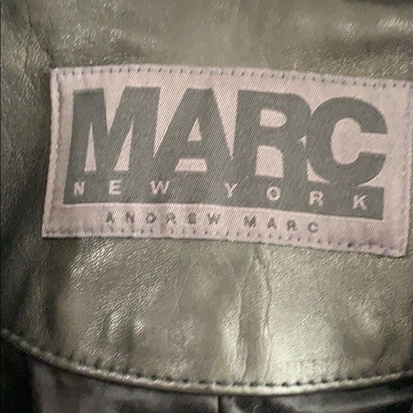 Andrew MARC Leather Jacket - Picture 2 of 8